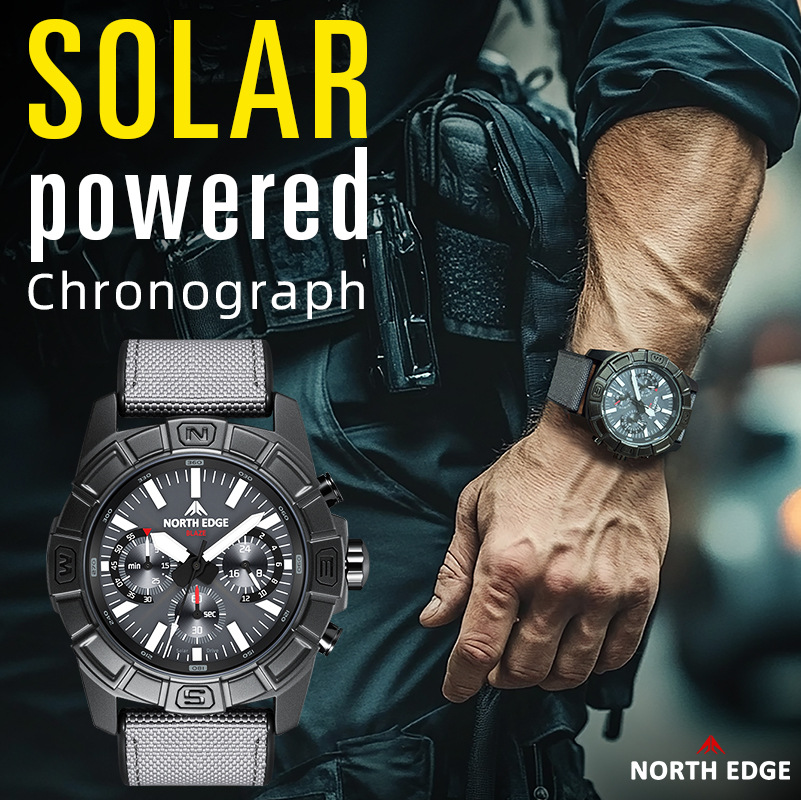 Smartwatch New Watches 2025 - 2026년형 새로운 아웃도어 쿼츠 시계 태양광