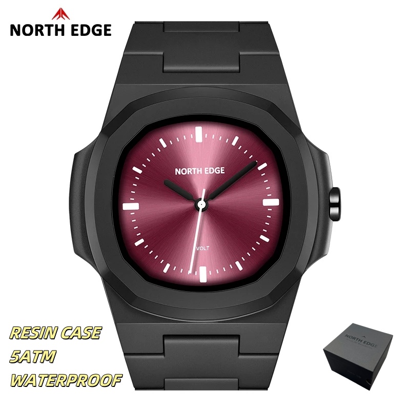 Waterproof Diving Watch - NORTH EDGE 남성용 시계 신제품 VOLT