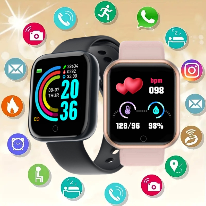 Smartwatch Watches For Mens - 스마트 워치 메시지 알림 음악 제어