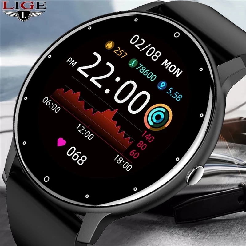 Smartwatch Watches For Mens - LIGE 2026 새로운 스마트워치 남성용 풀