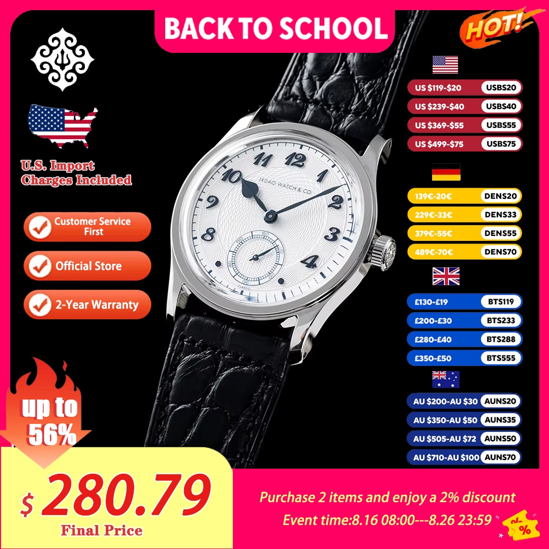 Smartwatch Imported Watches For Men - IX&DAO IPOSE 2026 신형 36MM 남성용