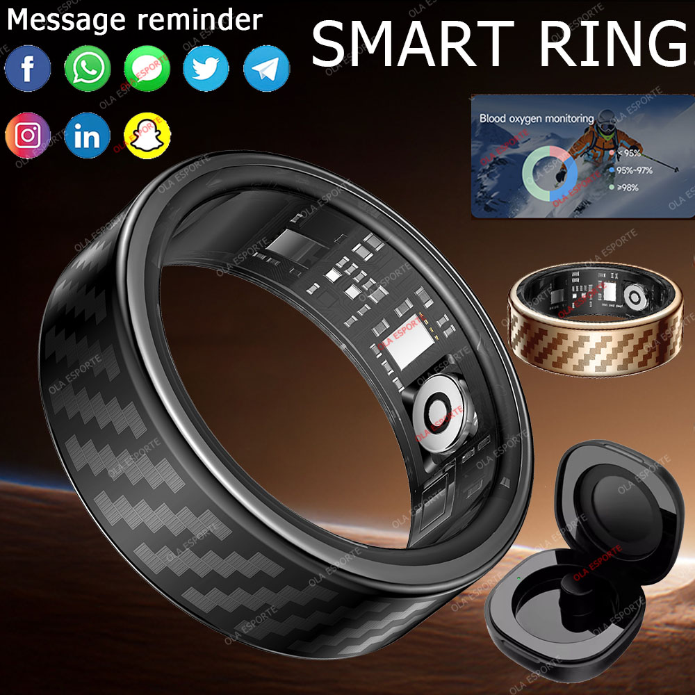 Smartwatch New Watches 2025 - 최신 스마트 링 통화 메시지 알림