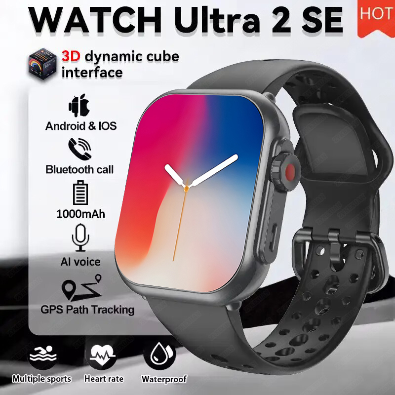 Smartwatch Watches For Women With Gps - 울트라 K62 남녀공용 1000mAh AMOLED 100+