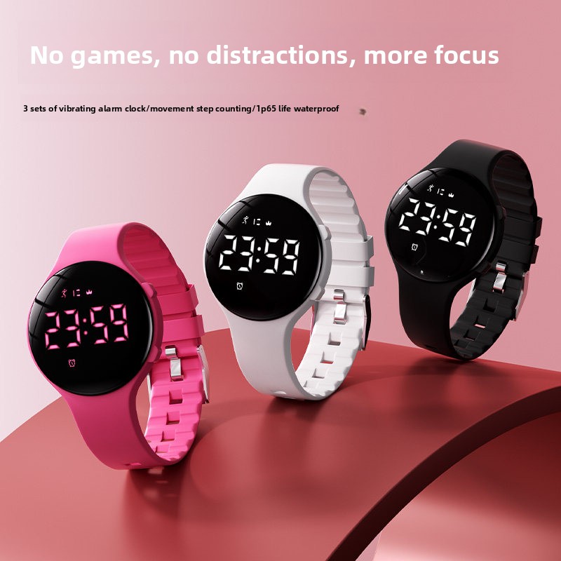Smartwatch Watches Digital - 2026LED 여성용 스마트 밴드 러닝 스텝