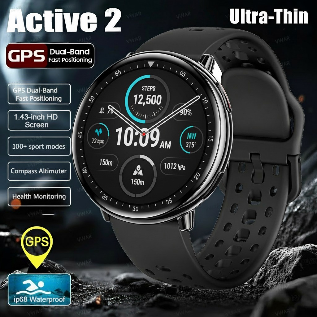 Smartwatch Watches For Women With Gps - 2025년 신형 액티브 2 스마트워치 내장