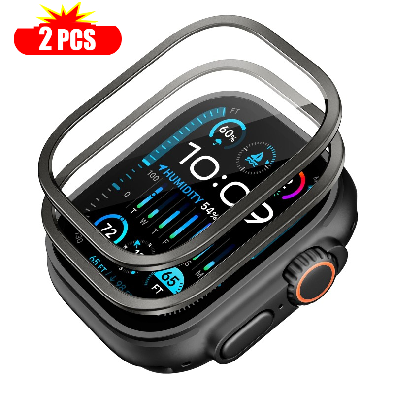 Smartwatch Watches For Mens - Apple Watch 용 2pcs 강화 유리