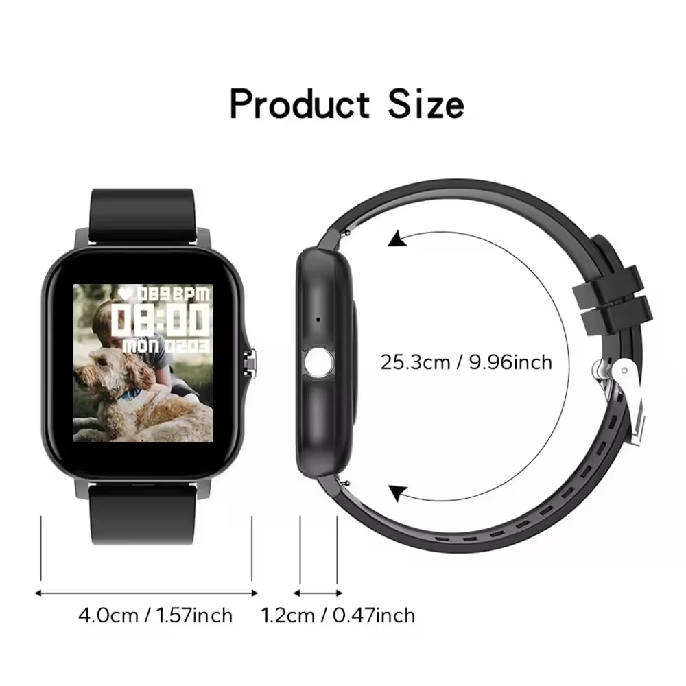 레노버 2026 새로운 풀 터치 스크린 스마트 워치 남 - Smartwatch Watches Gift For Women 리뷰 및 가격