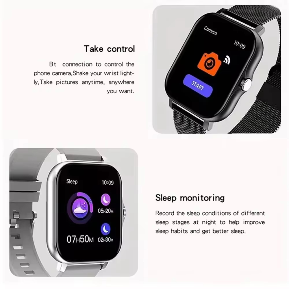 레노버 2026 새로운 풀 터치 스크린 스마트 워치 남 - Smartwatch Watches Gift For Women 리뷰 및 가격