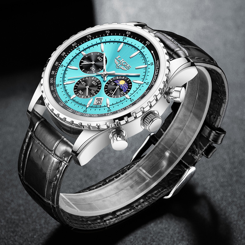 LIGE 최고급 브랜드 남성용 새 시계 쿼츠 남성 시계 - Smartwatch Watches Brands For Men 리뷰 및 가격