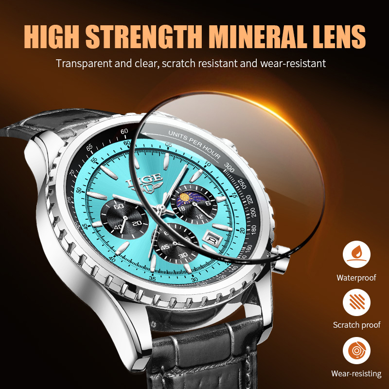 LIGE 최고급 브랜드 남성용 새 시계 쿼츠 남성 시계 - Smartwatch Watches Brands For Men 리뷰 및 가격