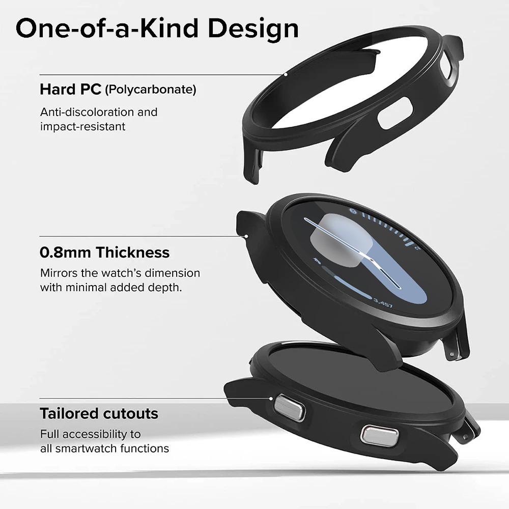 삼성 갤럭시 워치 7 케이스 커버, PC 프레임 보호  - Smartwatch Watches For Women Smart 리뷰 및 가격