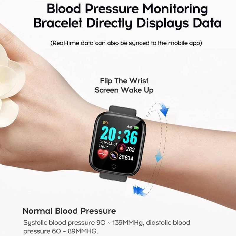 스마트 시계 남성 여성 손목 시계 스마트 시계 메시지  - Smartwatch Watches Gift For Women 리뷰 및 가격