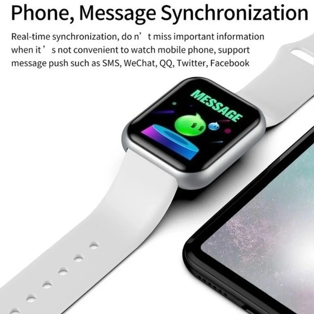 스마트 시계 남성 여성 손목 시계 스마트 시계 메시지  - Smartwatch Watches Gift For Women 리뷰 및 가격
