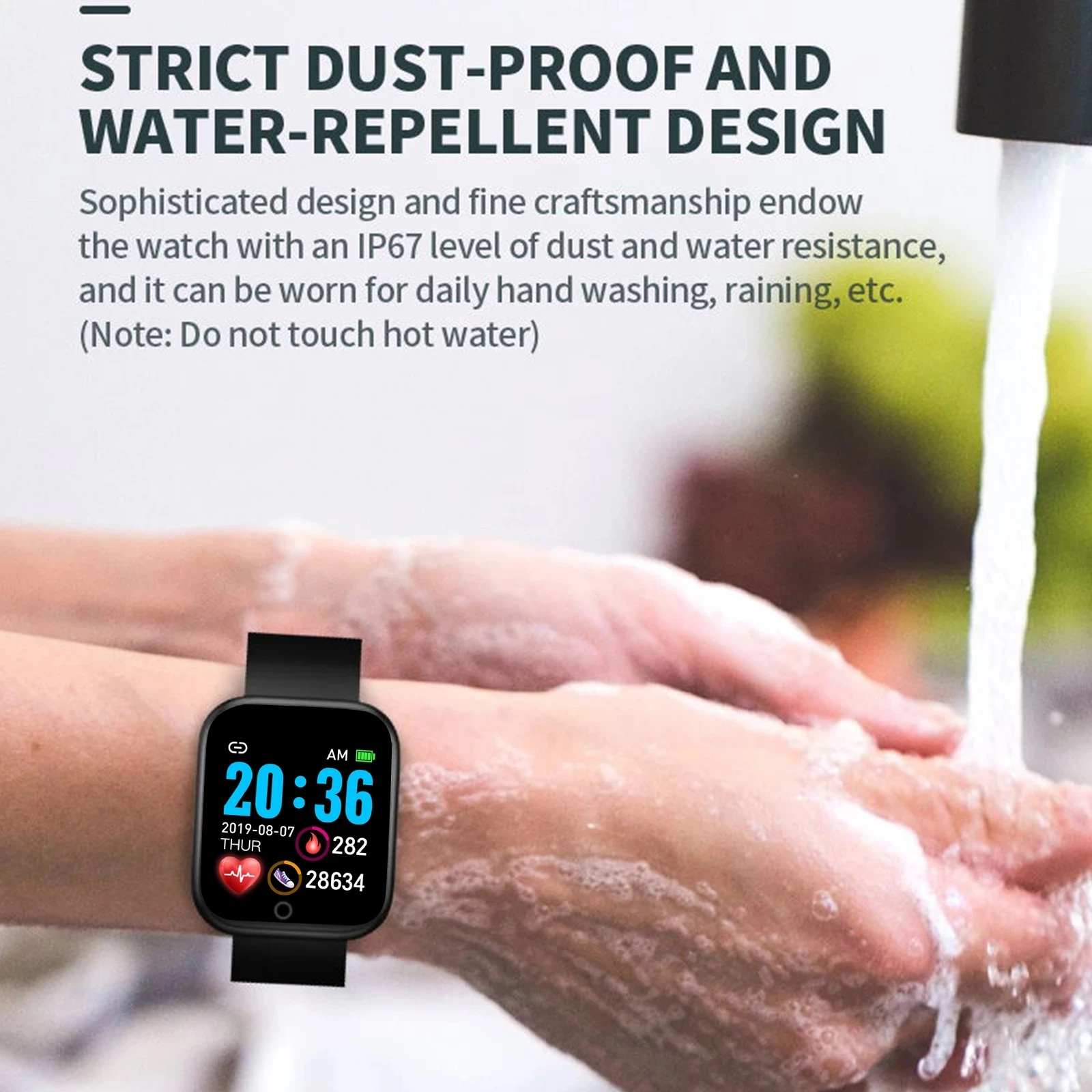 스마트 시계 남성 여성 손목 시계 스마트 시계 메시지  - Smartwatch Watches Gift For Women 리뷰 및 가격