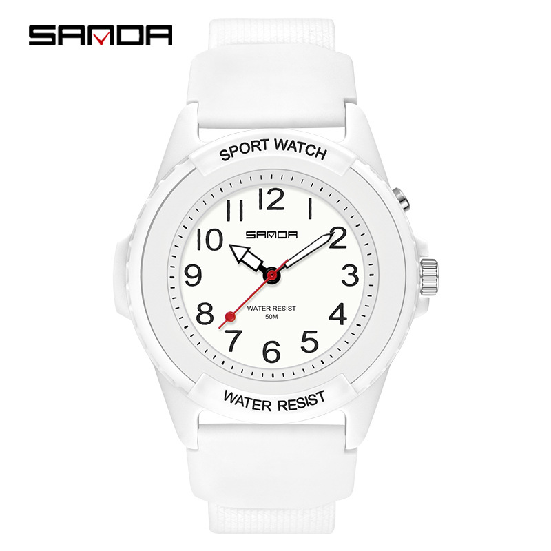 SANDA 6018 신상 패션 어린이 시계 스포츠 아날 - Waterproof Diving Watch 리뷰 및 가격