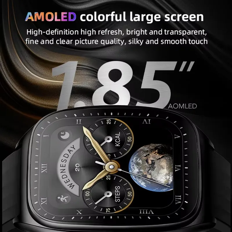 2025 패션 남성 스마트워치 제조업체 1.85인치 A - Smartwatch I Watches 리뷰 및 가격