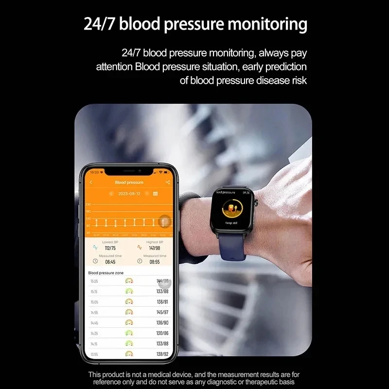2025 새로운 ECG + PPG 모니터링 스마트 워치 - Smartwatch New Watches 2025 리뷰 및 가격