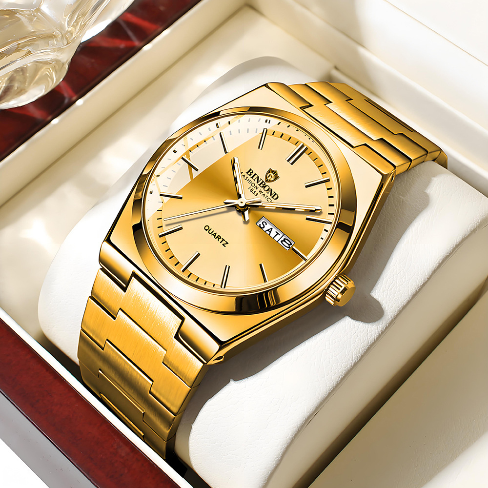 빈본드 정품 남성용 시계, 고급 스테인리스 스틸, 이중 - Rolex Watch Datejust 리뷰 및 가격
