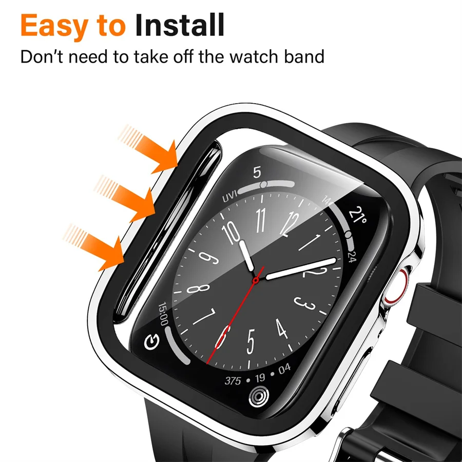 Apple Watch 케이스 시리즈 용 유리 + 커버  - Smartwatch Watches For Women Smart 리뷰 및 가격