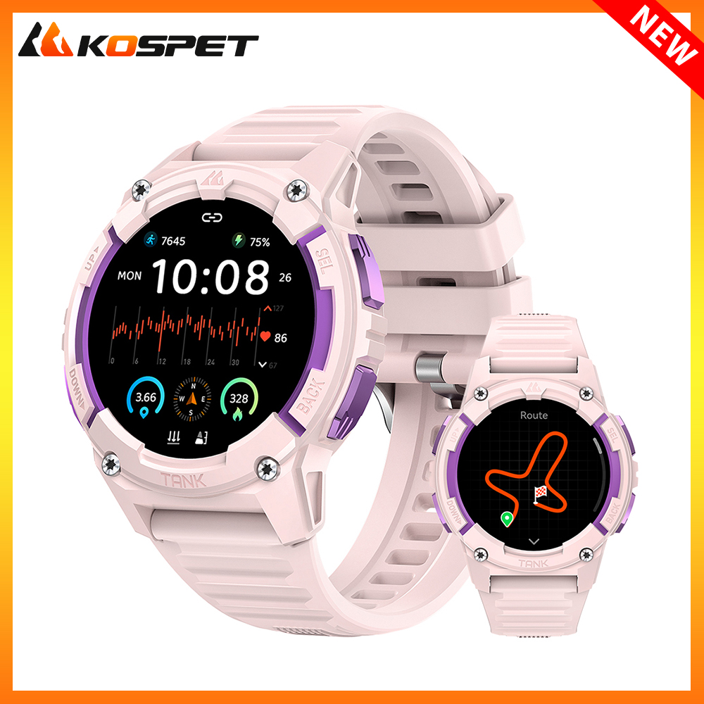 KOSPET 탱크 S2 GPS 스마트 워치 여성용, 고 - Smartwatch Watches For Women With Gps 리뷰 및 가격