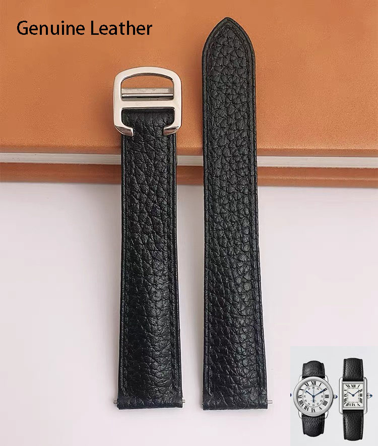 까르띠에 산토스 탱크 솔로 시계밴드에 적합한 정품 가죽 - Cartier Watch Santos 리뷰 및 가격