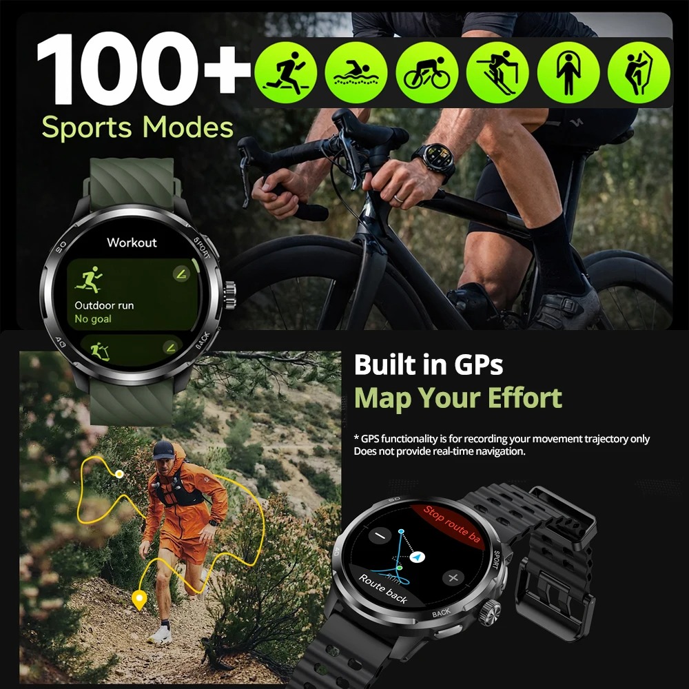 Ulefone Armor Watch Pro 1.5인치  - Smartwatch Watches For Women With Gps 리뷰 및 가격