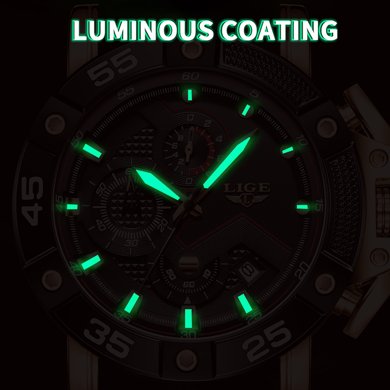 LIGE 쿼츠 최고급 명품 시계 남성 캐주얼 패션 남성 - Smartwatch Watches Brands For Men 리뷰 및 가격