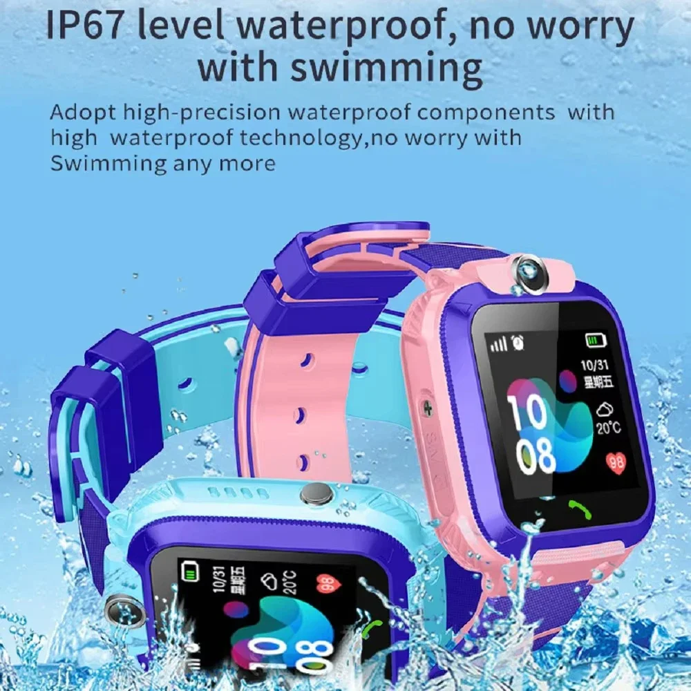 XIAOMI Q12 어린이 스마트 시계 어린이 방수 S - Smartwatch Watches Gift For Boys With Gps 리뷰 및 가격
