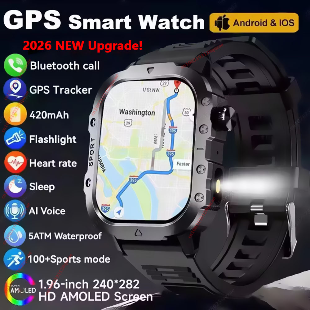 2026 새로운 SmartWatch 남성 여성용 군사  - Smartwatch Watches For Women With Gps 리뷰 및 가격