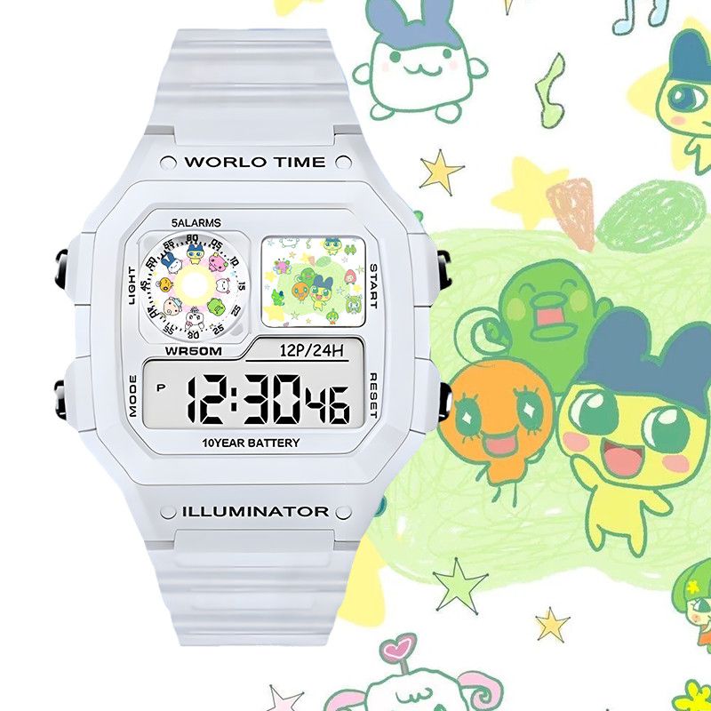 다마고치 스마트 전자시계 빅 마우스 짐아미 학생용 전자 - Smartwatch I Watches 리뷰 및 가격