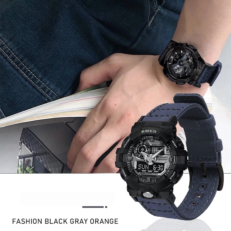 카시오 16mm 시계용 나일론 스트랩 G-SHOCK G - Casio Watch G-Shock Dw-5600 리뷰 및 가격
