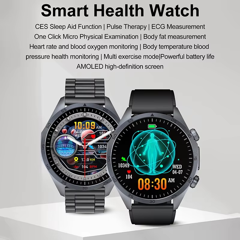 2026년형 ECG+PPG 모니터 펄스 테라피 스마트워 - Smartwatch New Watches 2025 리뷰 및 가격
