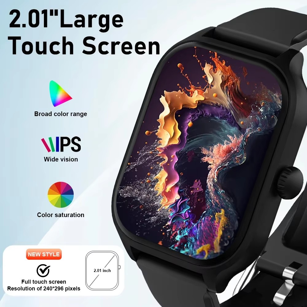 안드로이드 및 iOS용 스마트워치 1.83인치 HD 디 - Smartwatch Watches Gift For Women 리뷰 및 가격