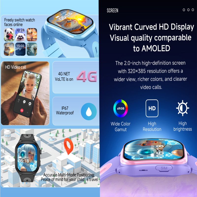 스마트워치 키즈 4G GPS WIFI 영상통화 앱 다운 - Smartwatch Watches Gift For Boys With Gps 리뷰 및 가격