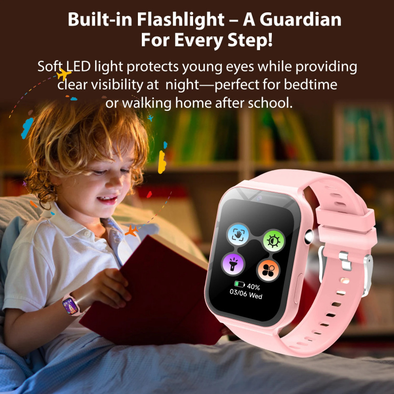 어린이를 위한 새로운 스마트워치 수면 모니터링 HD 카 - Smartwatch Watches Birthday Gift For Girls 리뷰 및 가격