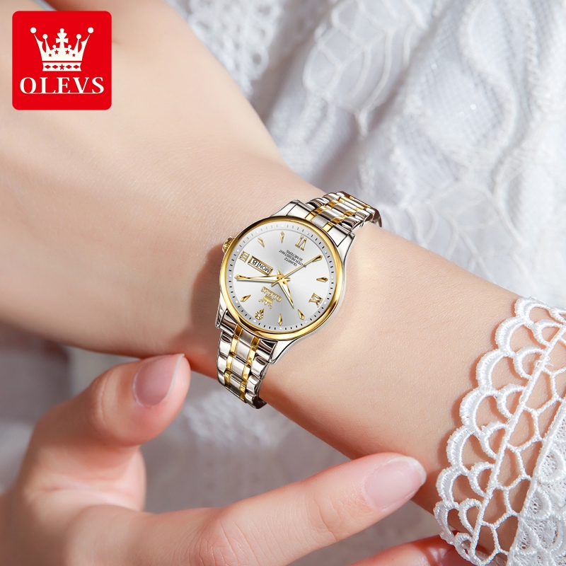 OLEVS 클래식 여성용 시계, 로마 체중계 날짜 주간 - Waterproof Diving Watch 리뷰 및 가격