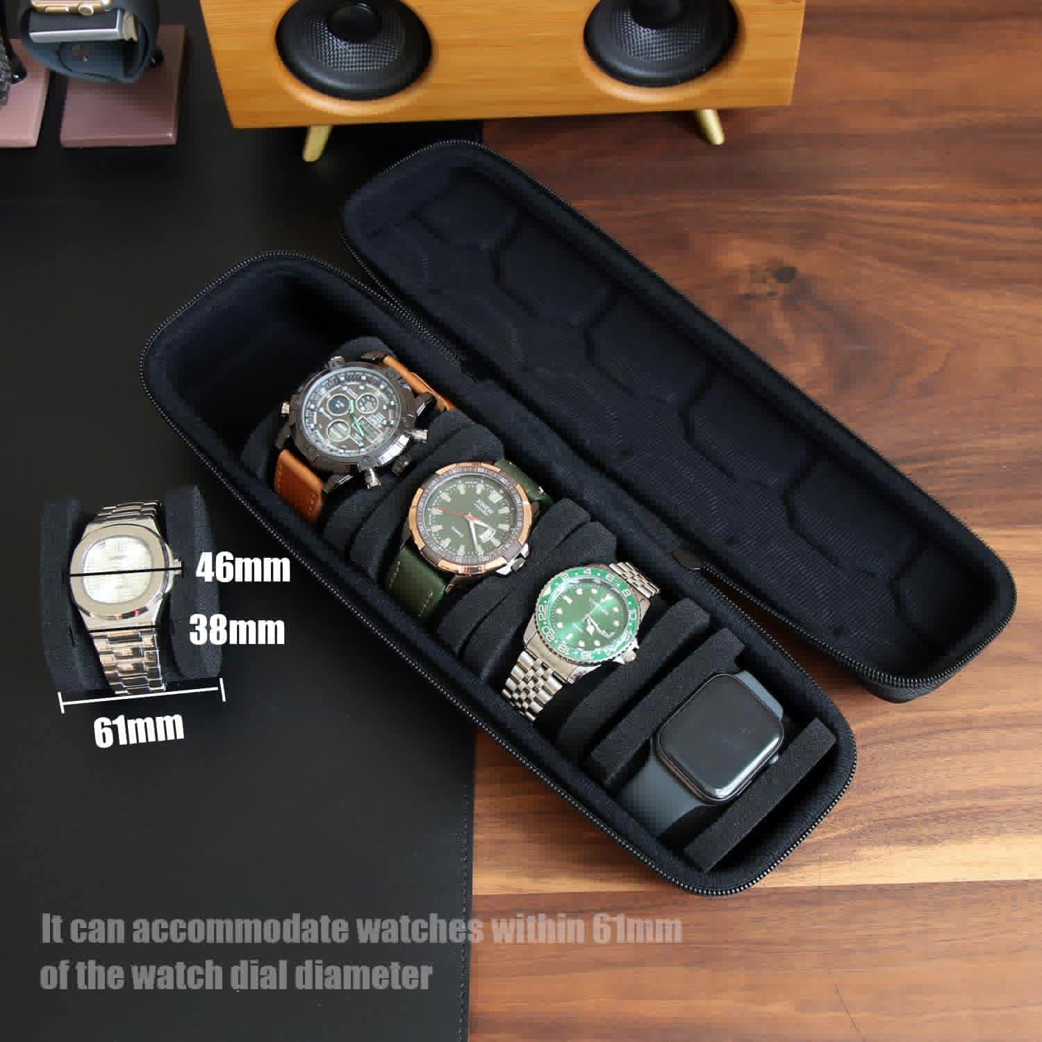 남성용 또는 여성용 시계 상자 정리함, 시계 여행용 케 - Smartwatch I Watches 리뷰 및 가격