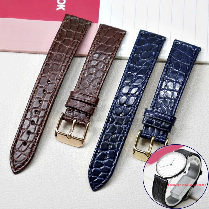 Thin crocodile Genuine leather - Cartier Watch Santos 리뷰 및 가격