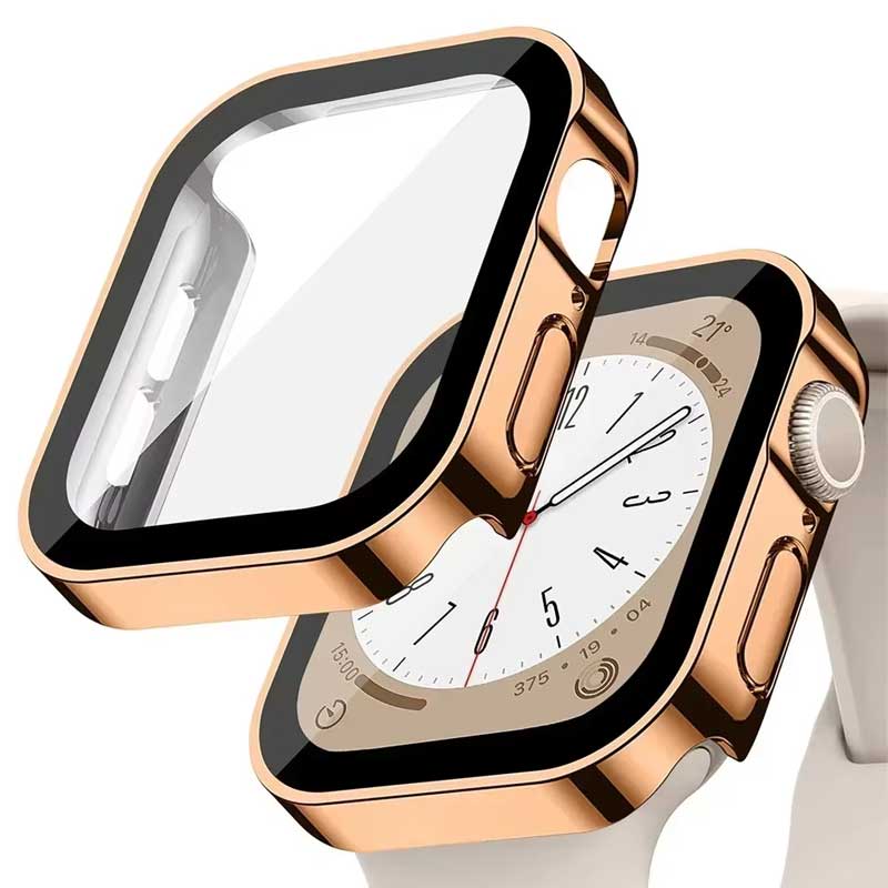 애플 워치 시리즈용 유리 및 커버 케이스, 스트레이트  - Smartwatch Watches For Women Smart 리뷰 및 가격