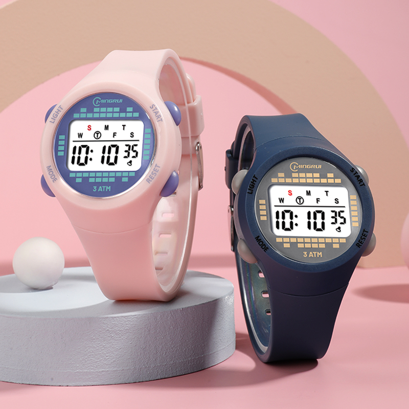 어린이 전자 시계 소녀 핑크 귀여운 중학교 소년 시계  - Smartwatch Digital Watches For Kid Boy 리뷰 및 가격