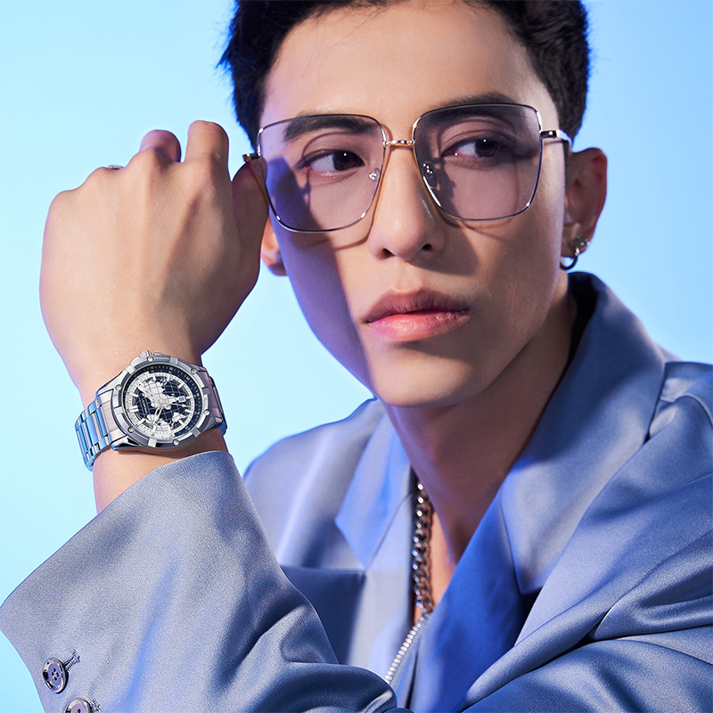 타임아트엑스 브랜드 남성용 시계 지구 다이얼 손목시계  - Smartwatch Watches Brands For Men 리뷰 및 가격