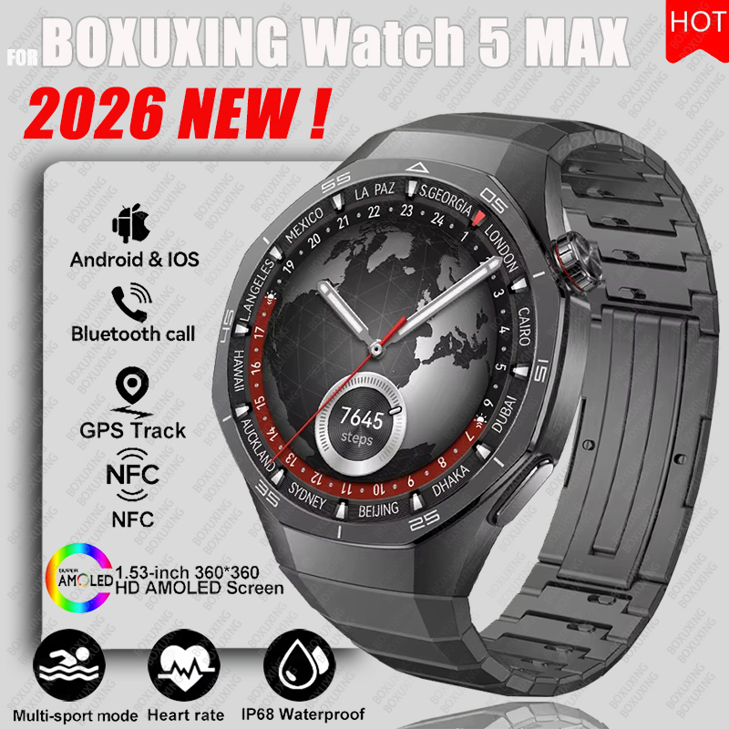 2026 신형 BOXUXING 워치 5 MAX 스마트워 - Smartwatch Watches For Women With Gps 리뷰 및 가격