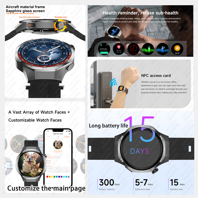 2026 신형 BOXUXING 워치 5 MAX 스마트워 - Smartwatch Watches For Women With Gps 리뷰 및 가격