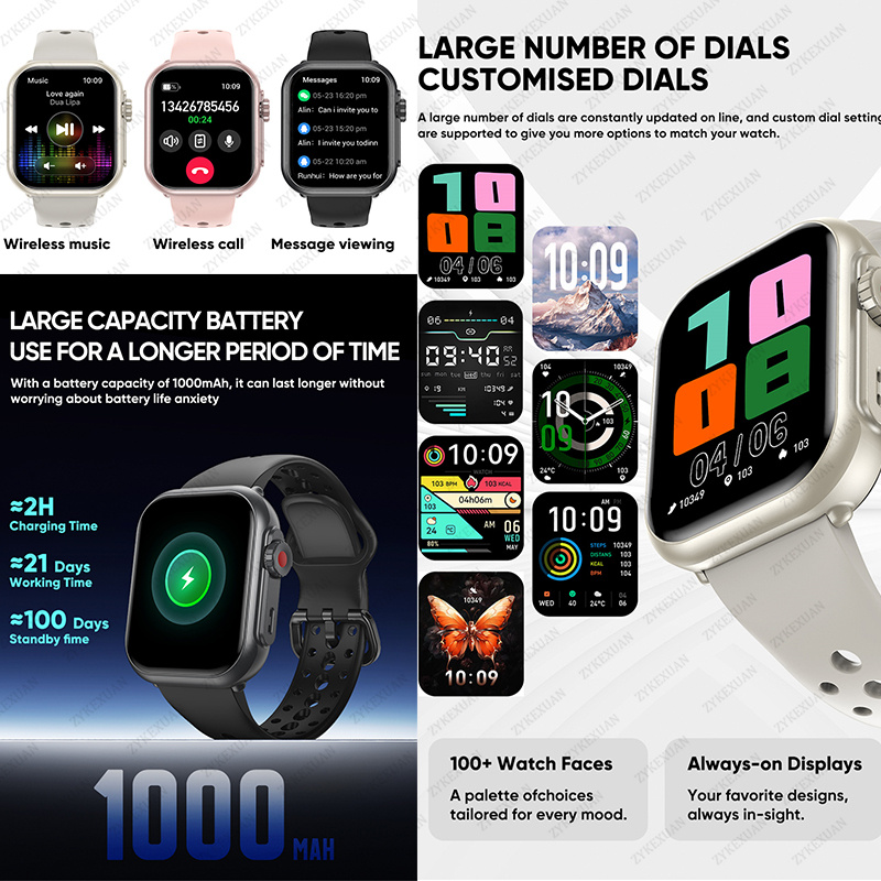 울트라 K62 남녀공용 1000mAh AMOLED 10 - Smartwatch Watches For Women With Gps 리뷰 및 가격