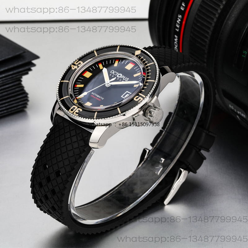 자동 기계식 시계 사파이어 버블 미러 방수 바라쿠다 레 - Waterproof Diving Watch 리뷰 및 가격