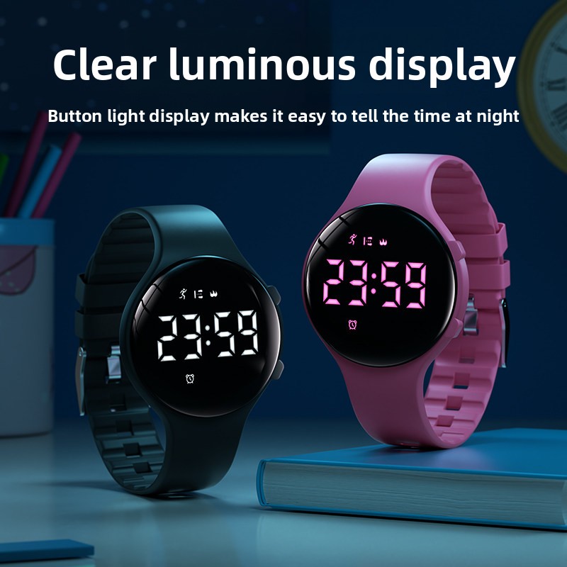 2026LED 여성용 스마트 밴드 러닝 스텝 트래커 하 - Smartwatch Watches Digital 리뷰 및 가격