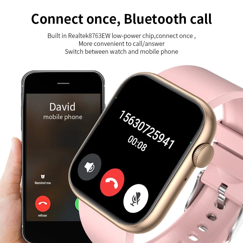 LIGE 남녀공용 블루투스 통화 스마트워치, 스포츠 피 - Smartwatch Watches For Mens 리뷰 및 가격