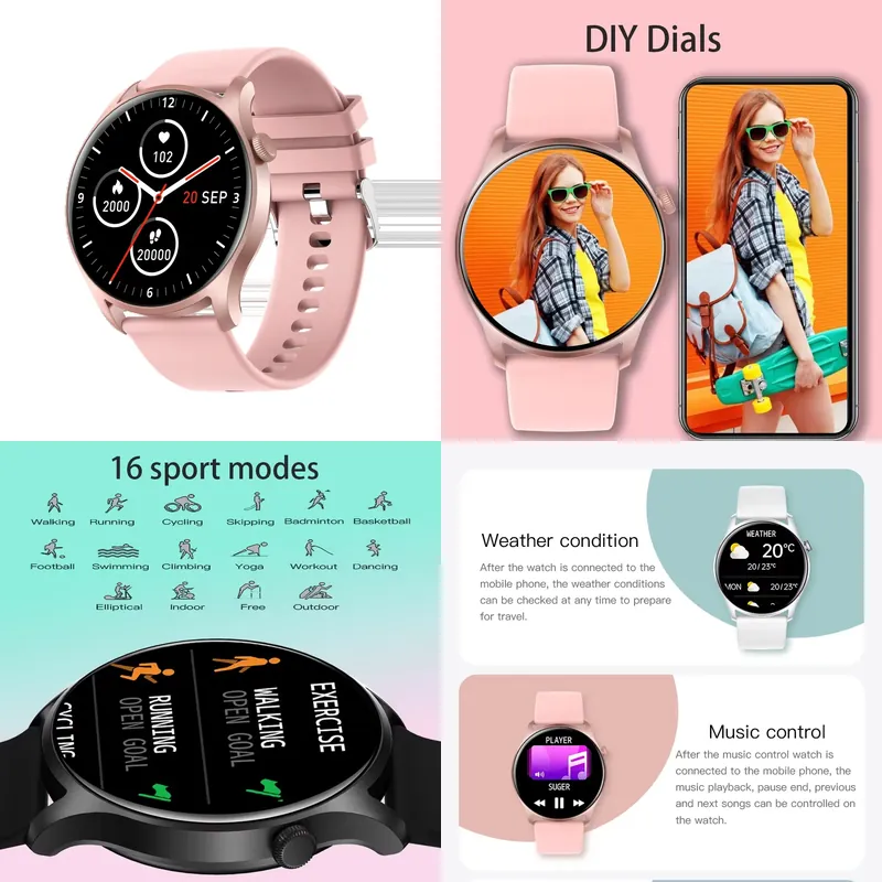 SENBONO MAX8 남성용 스마트 시계 여성용 음악 - Smartwatch I Watches 리뷰 및 가격