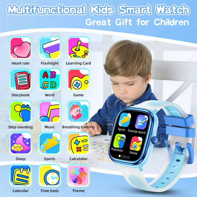 어린이 스마트워치, 남아 여아 스마트워치, 4-15세  - Smartwatch Watches Birthday Gift For Girls 리뷰 및 가격