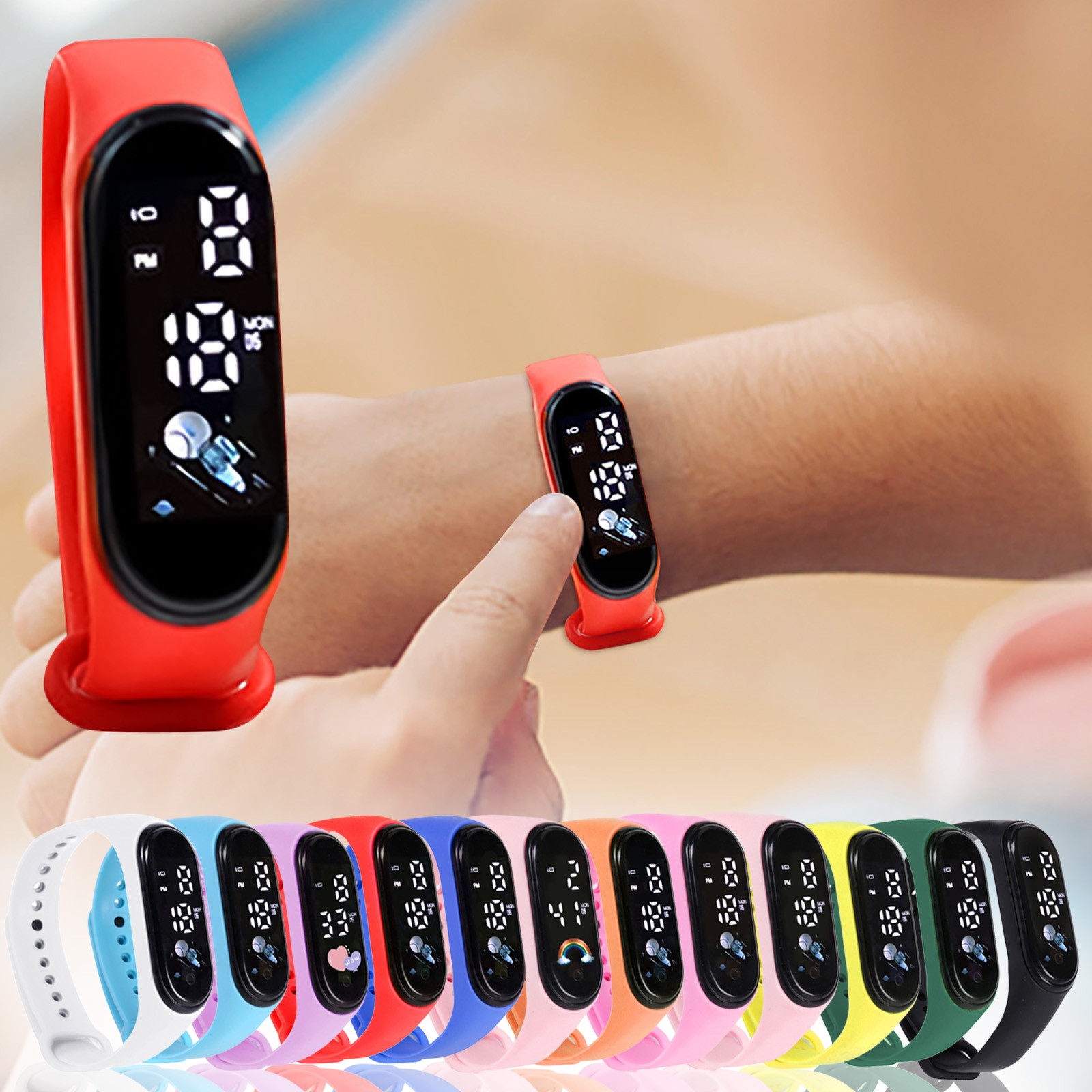 어린이 시계 생일 선물 남아 여아 만화 캐릭터 키즈 시 - Smartwatch Digital Watches For Kid Boy 리뷰 및 가격